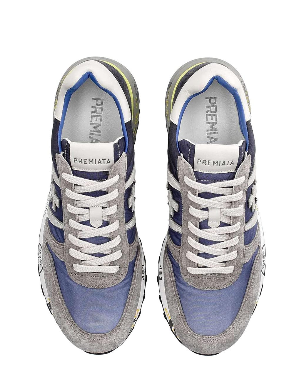 Premiata Sneakers Uomo Lander Blu