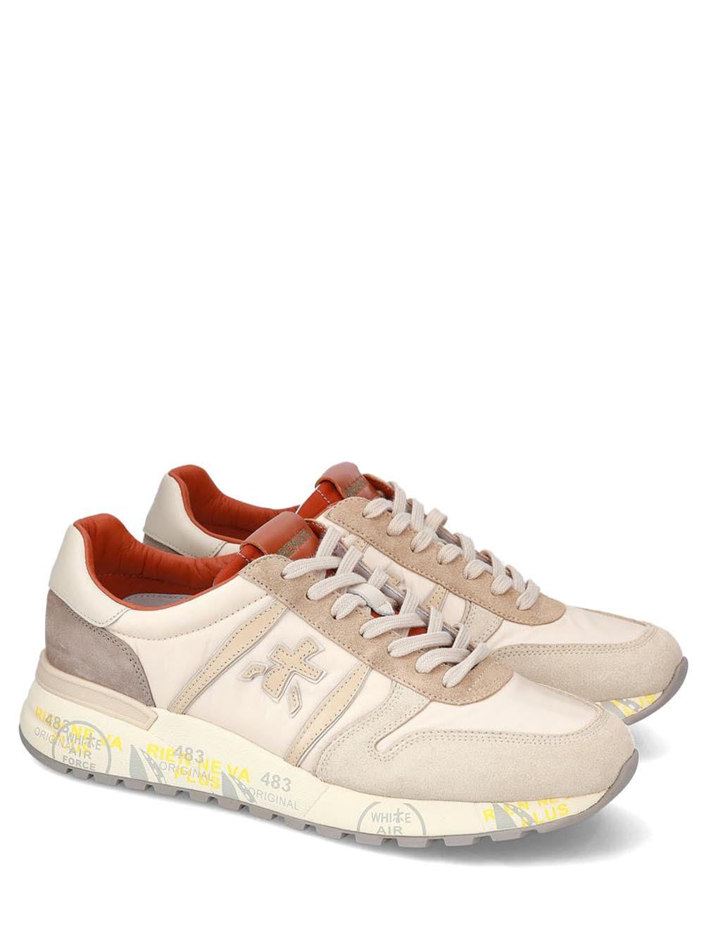 Premiata Sneakers Uomo Lander Beige