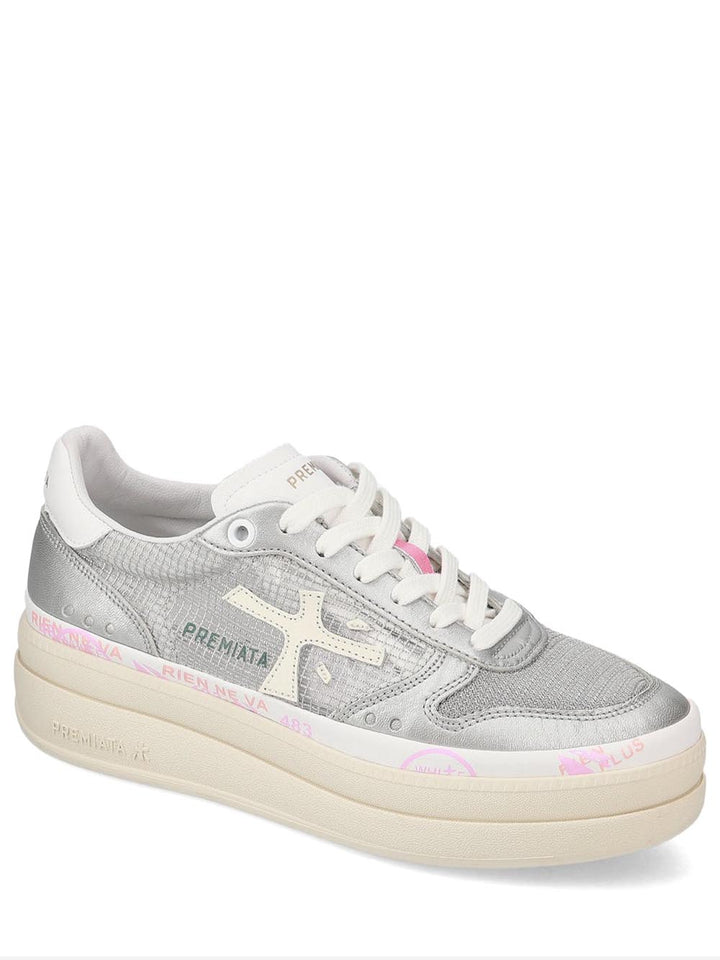 Premiata Sneakers Donna Micol Argento