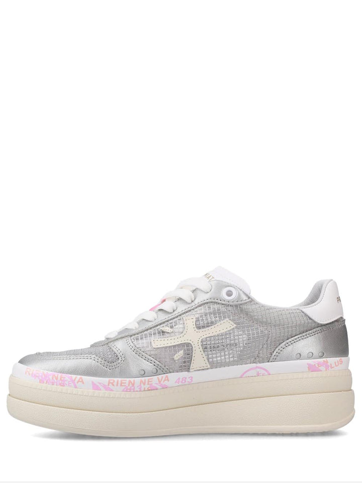 Premiata Sneakers Donna Micol Argento