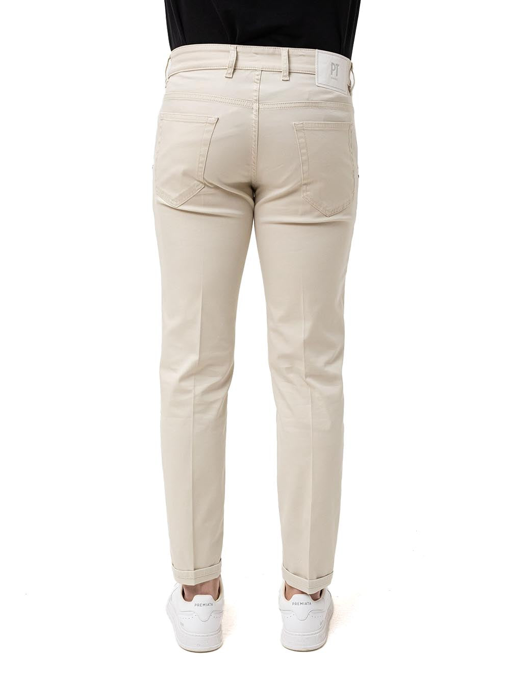 Pt Torino Pantalone Uomo C5 Tl05b00bas Pu34 Beige