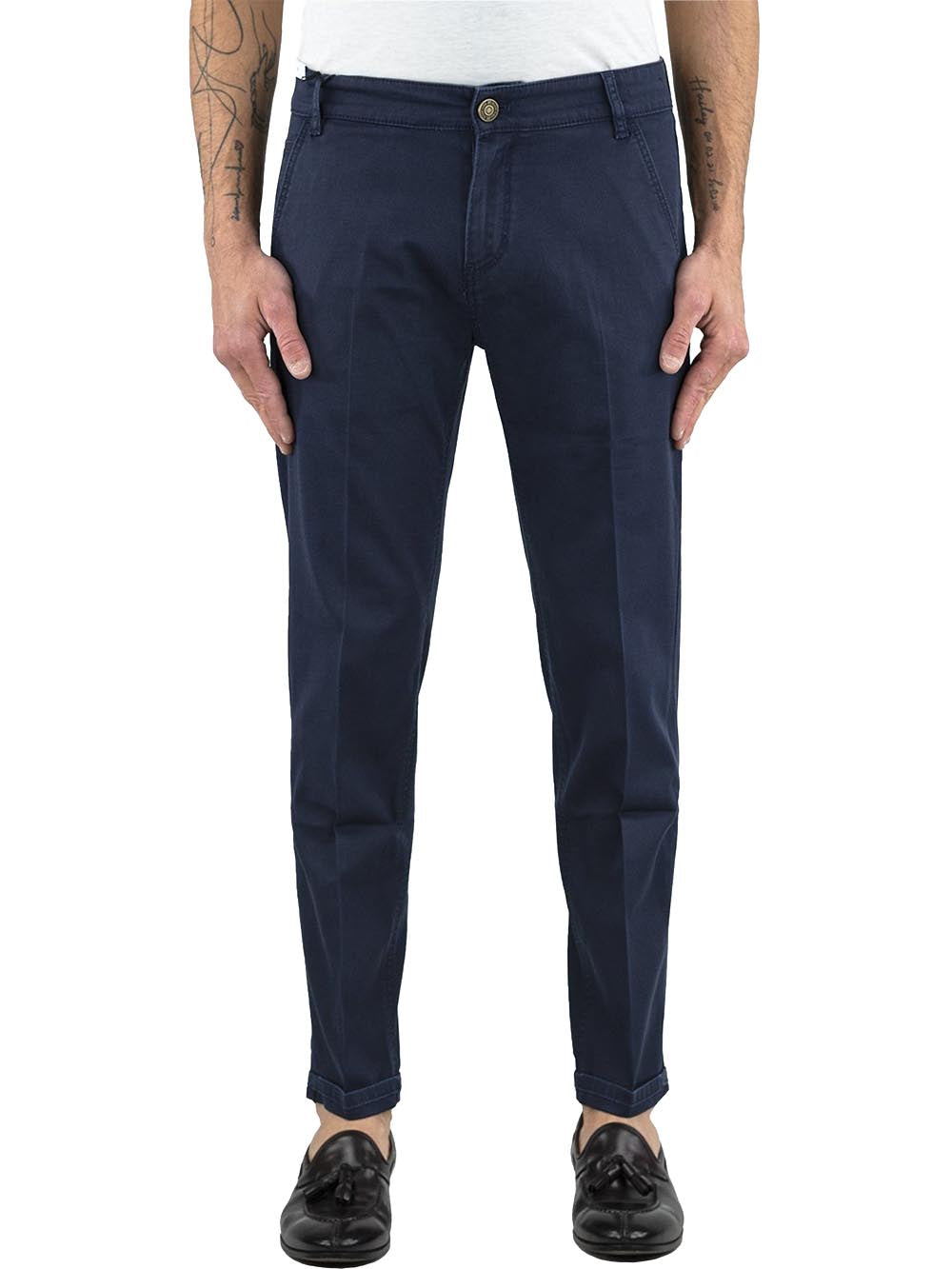 Pt Torino Pantalone Uomo C5 Tl05b00bas Pu34 Blu