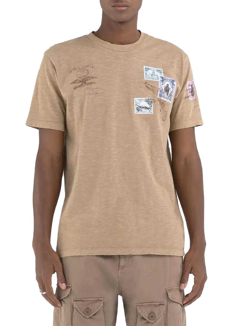 Replay T-shirt Uomo M6807 .000.22336g Beige