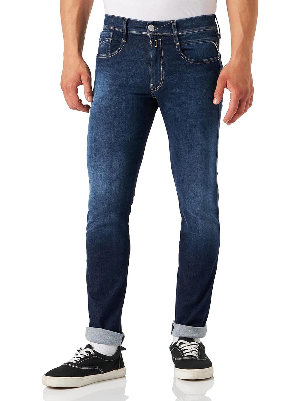 Replay Jeans Uomo M914y .000.661 Y72 Scuro