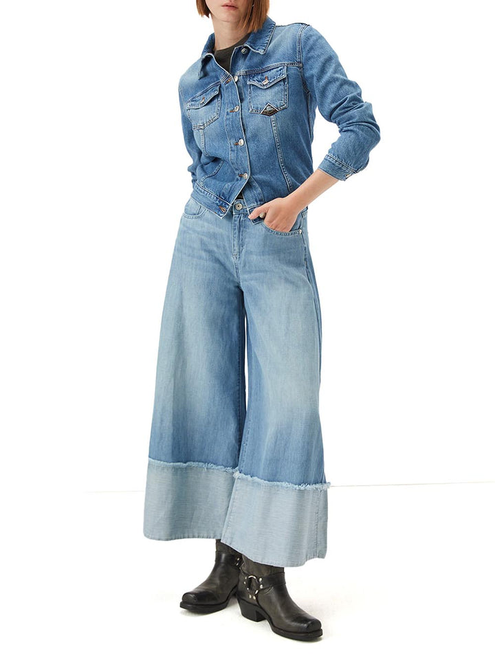 Roy Roger's Jeans Donna Great Turn Blu medio