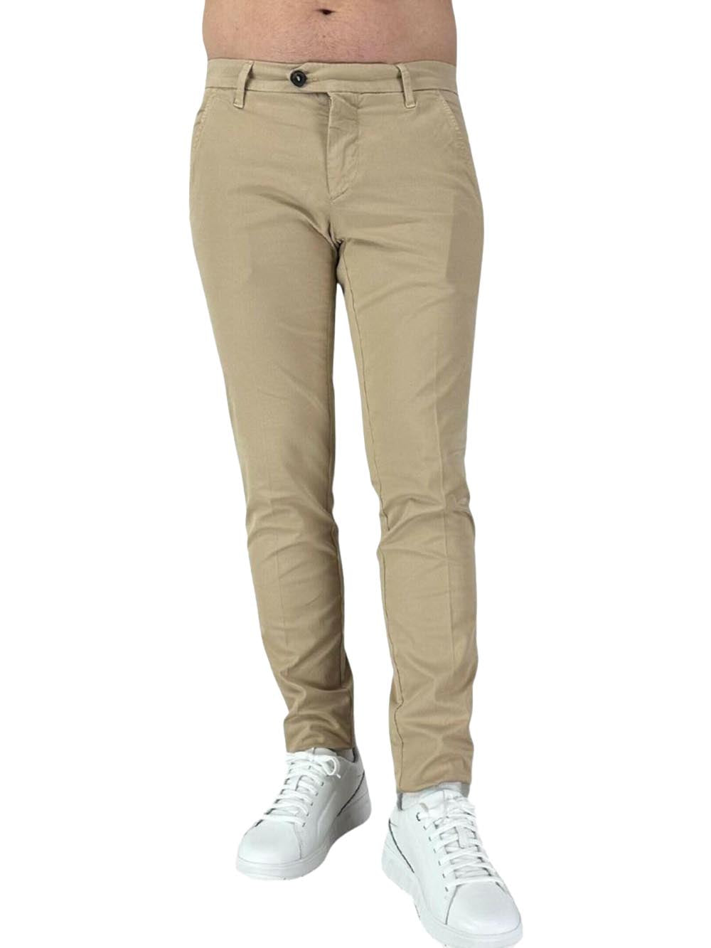 Roy Roger's Pantalone Uomo New Rolf Man Beige