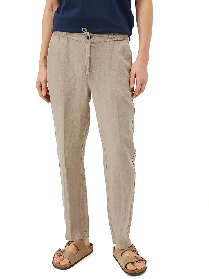 Roy Roger's Riviera Pantalone Uomo Chino Portofino Man Riviera Tortora