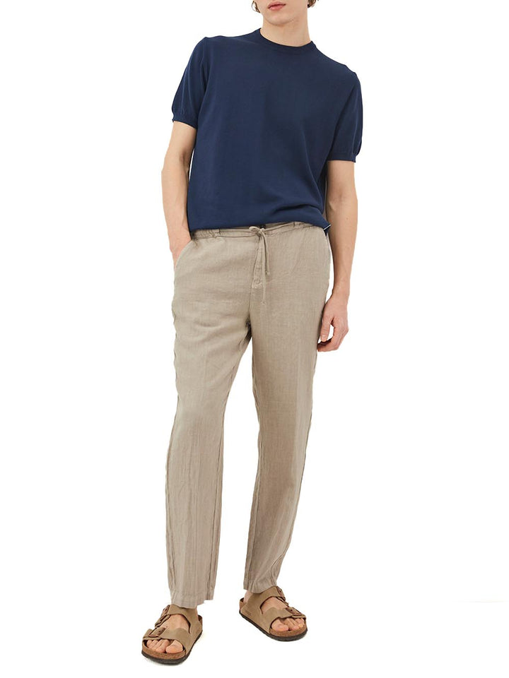 Roy Roger's Riviera Pantalone Uomo Chino Portofino Man Riviera Tortora