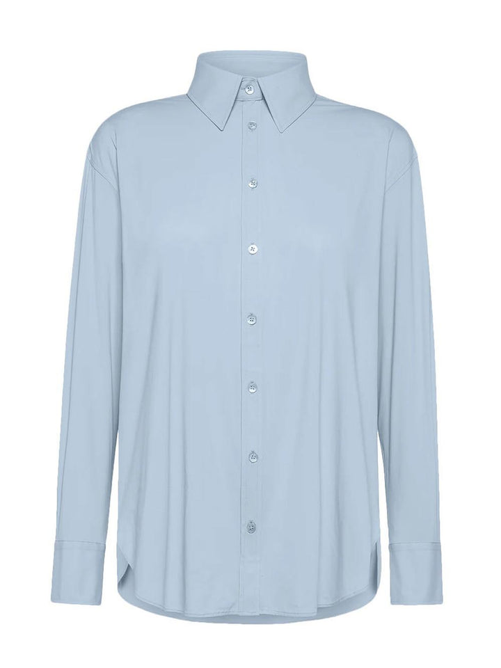 RRD Roberto Ricci Designs Camicia Donna Oxford Boyfriend Wom Shirt Celeste