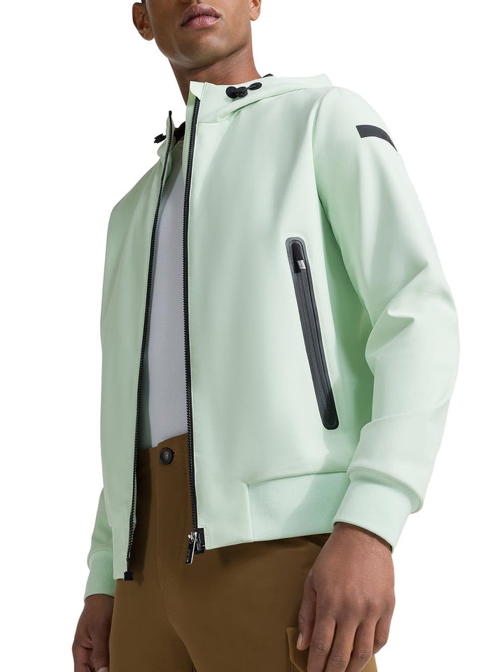 RRD Roberto Ricci Designs Giubbino Uomo Summer Hood Jkt Verde acqua