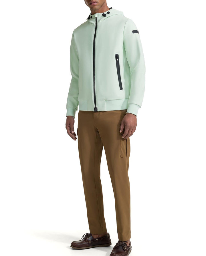 RRD Roberto Ricci Designs Giubbino Uomo Summer Hood Jkt Verde acqua