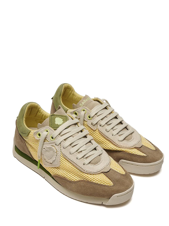 Satorisan Sneakers Uomo Enso Ecomesh Giallo