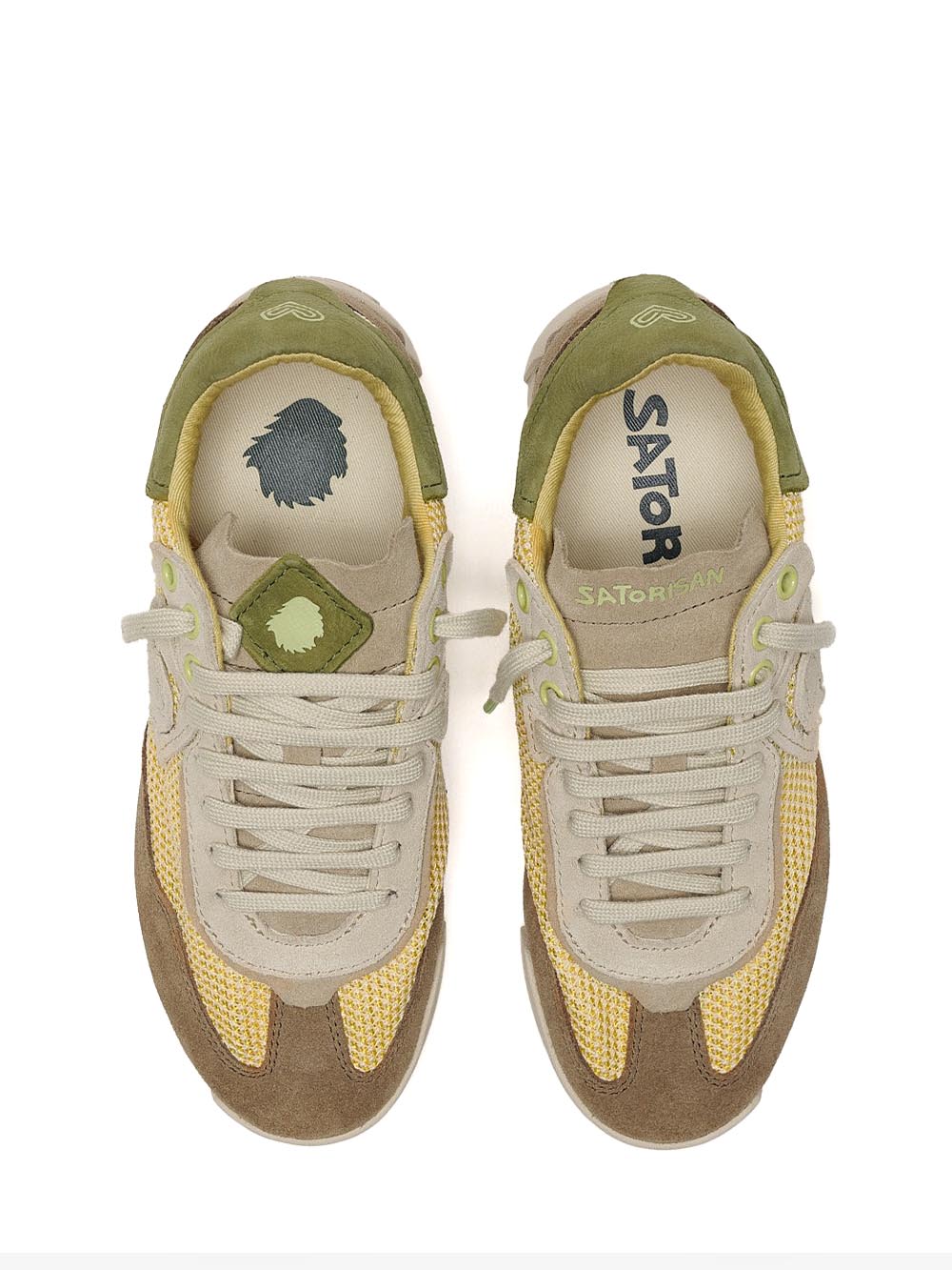 Satorisan Sneakers Uomo Enso Ecomesh Giallo