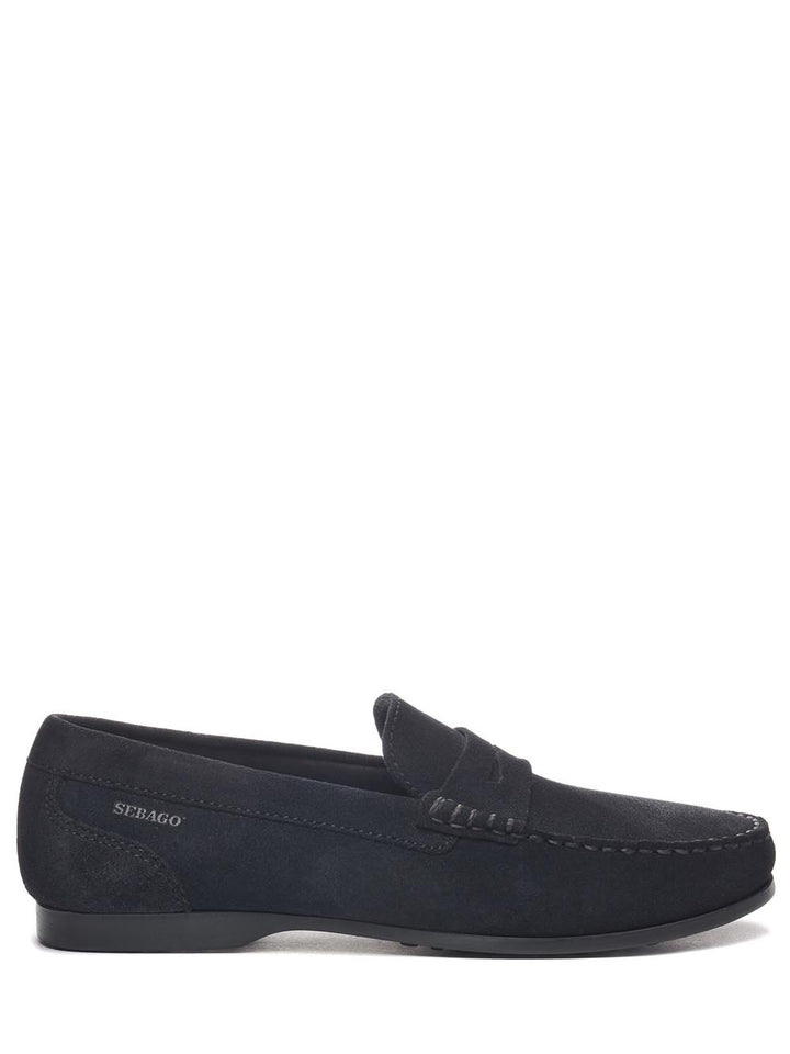 Sebago Mocassino Uomo Byron Suede 70016z0 Blu navy