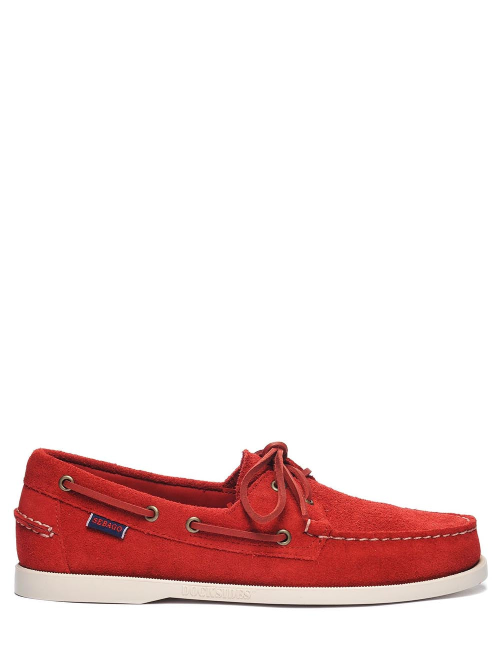 Sebago Mocassino Uomo Portland Flesh Out Rosso