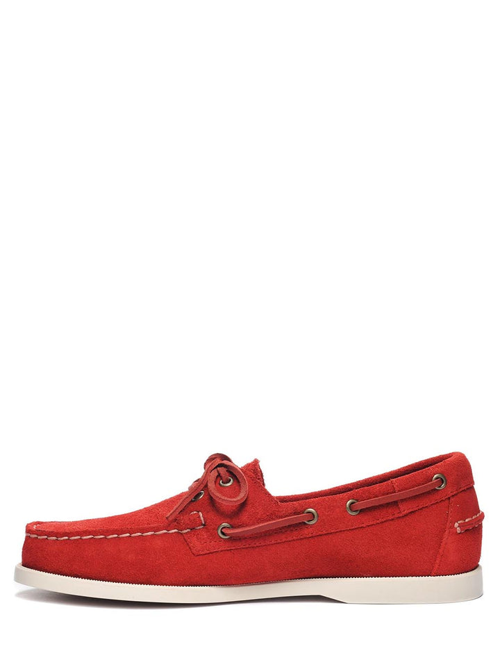 Sebago Mocassino Uomo Portland Flesh Out Rosso