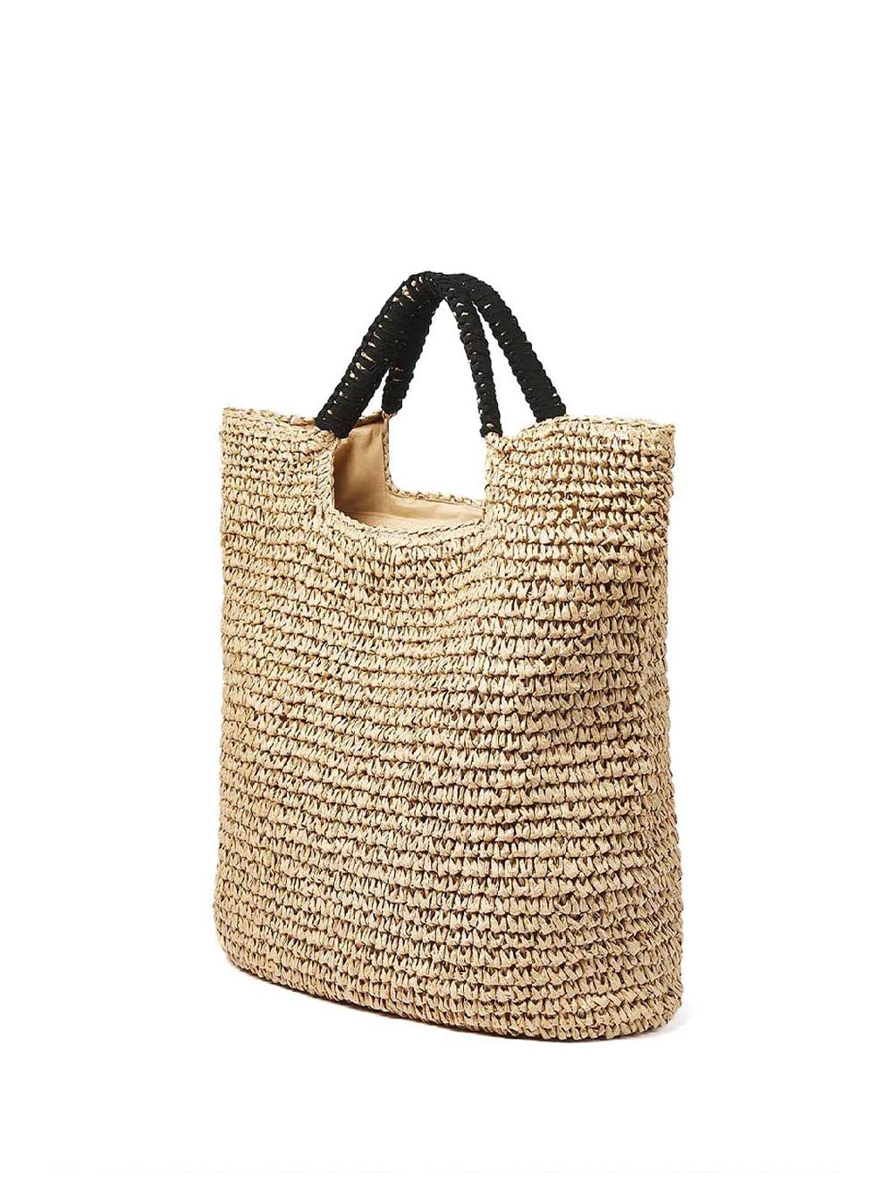 Sundek Borsa a Mano Donna Big Straw Bag Aw825abpa100 Beige