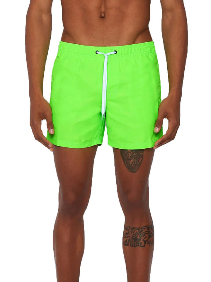 Sundek Costume Uomo Boardshort M504bdta100 Verde fluo