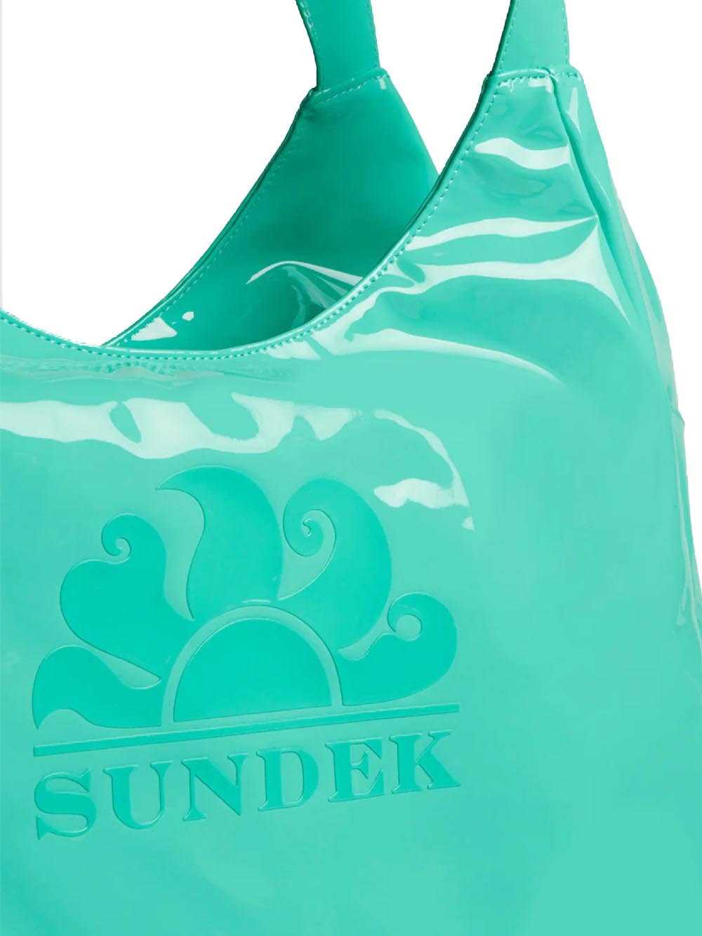 Sundek Borsa da mare Donna Chel Bag Aw417abpv400 Verde tiffany