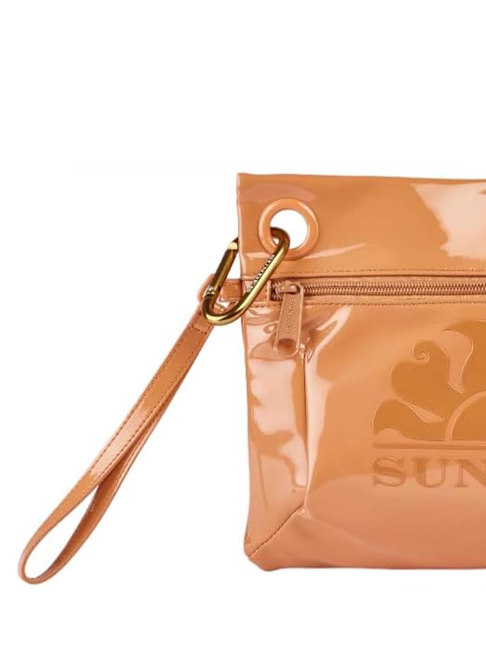 Sundek Pochette Unisex Clutch Bag Aw416abpv400 Beige