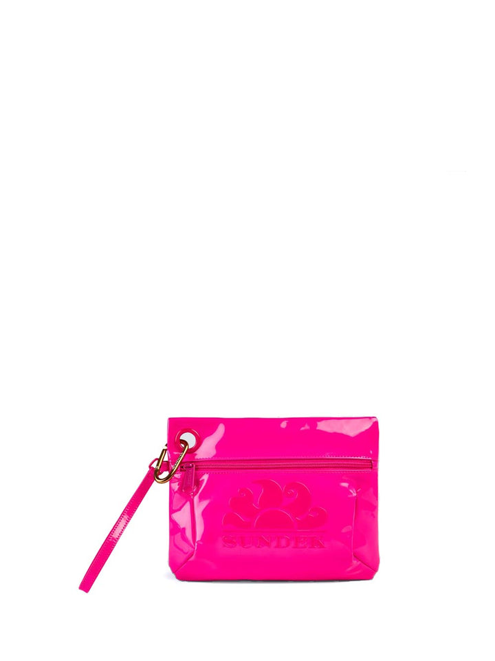 Sundek Pochette Unisex Clutch Bag Aw416abpv400 Fucsia