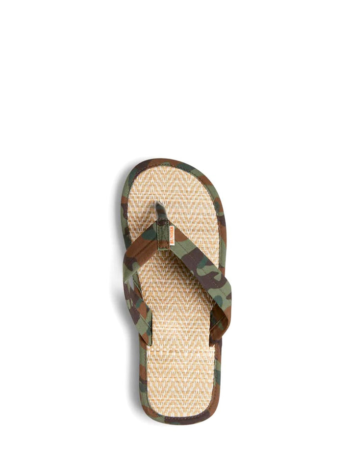 Sundek Infradito Uomo Heritage Camou Am407asra153 Verde mimetico