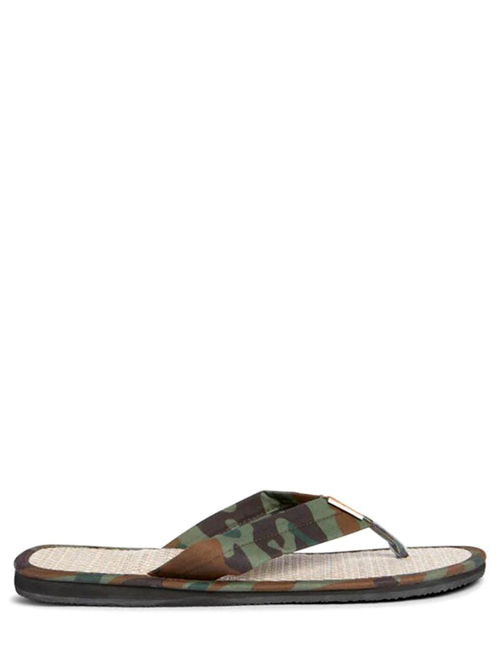 Sundek Infradito Uomo Heritage Camou Am407asra153 Verde mimetico