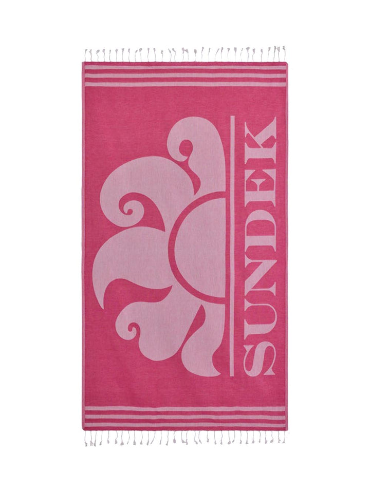 Sundek Telo Mare Unisex Key Fouta Towel Am401atc1000 Fucsia