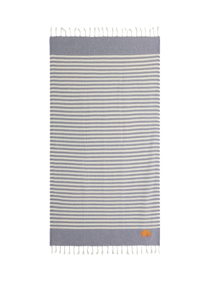 Sundek Telo Mare Unisex Parana Towel Am324atc1000 Blu/panna