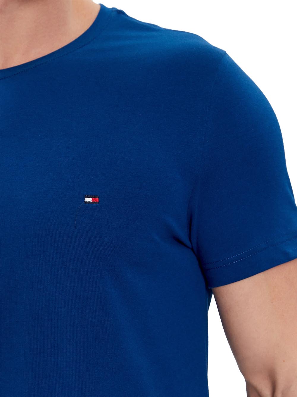 Tommy Hilfiger T-shirt Uomo Mw0mw10800 Bluette