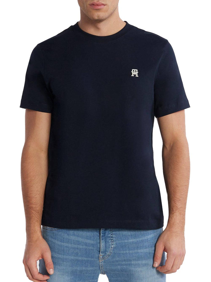 Tommy Hilfiger T-shirt Uomo Mw0mw33987 Blu