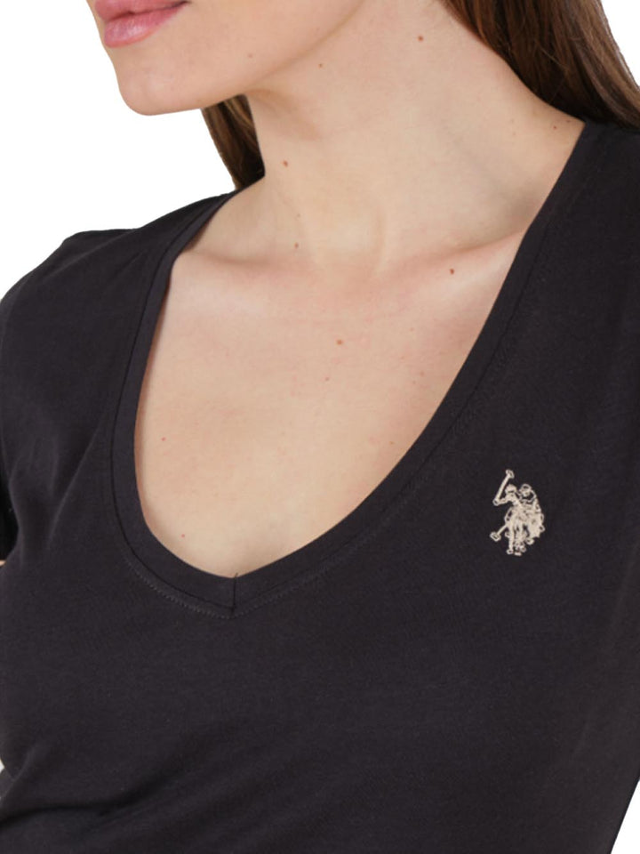 U.S. Polo Assn. T-shirt Donna Bell 67334 51520 Nero