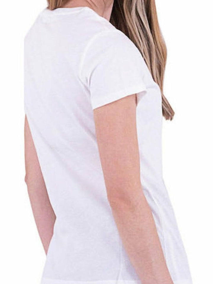 U.S. Polo Assn. T-shirt Donna Cry 67335 51520 Bianco