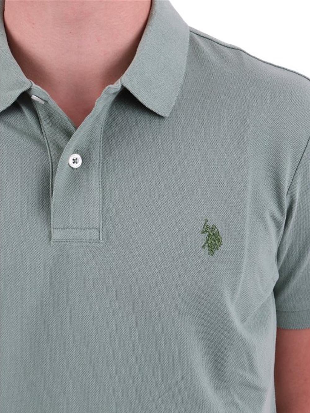 U.S. Polo Assn. Polo Uomo King 67355 41029 Verde salvia