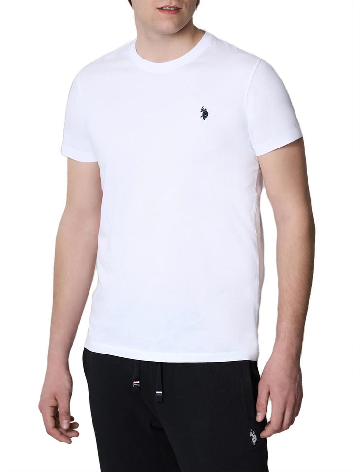 U.S. Polo Assn. T-shirt Uomo Mick 67359 49351 Bianco