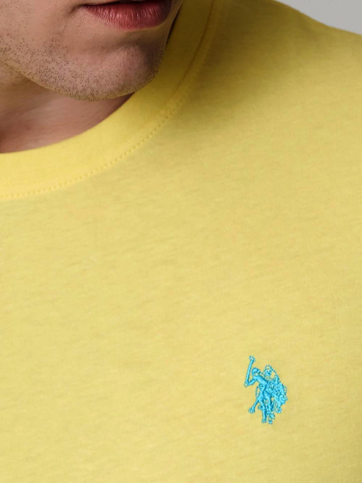 U.S. Polo Assn. T-shirt Uomo Mick 67359 49351 Giallo