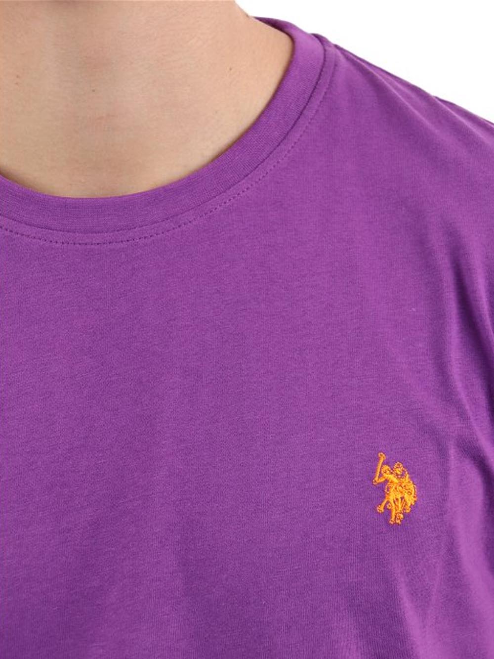 U.S. Polo Assn. T-shirt Uomo Mick 67359 49351 Viola