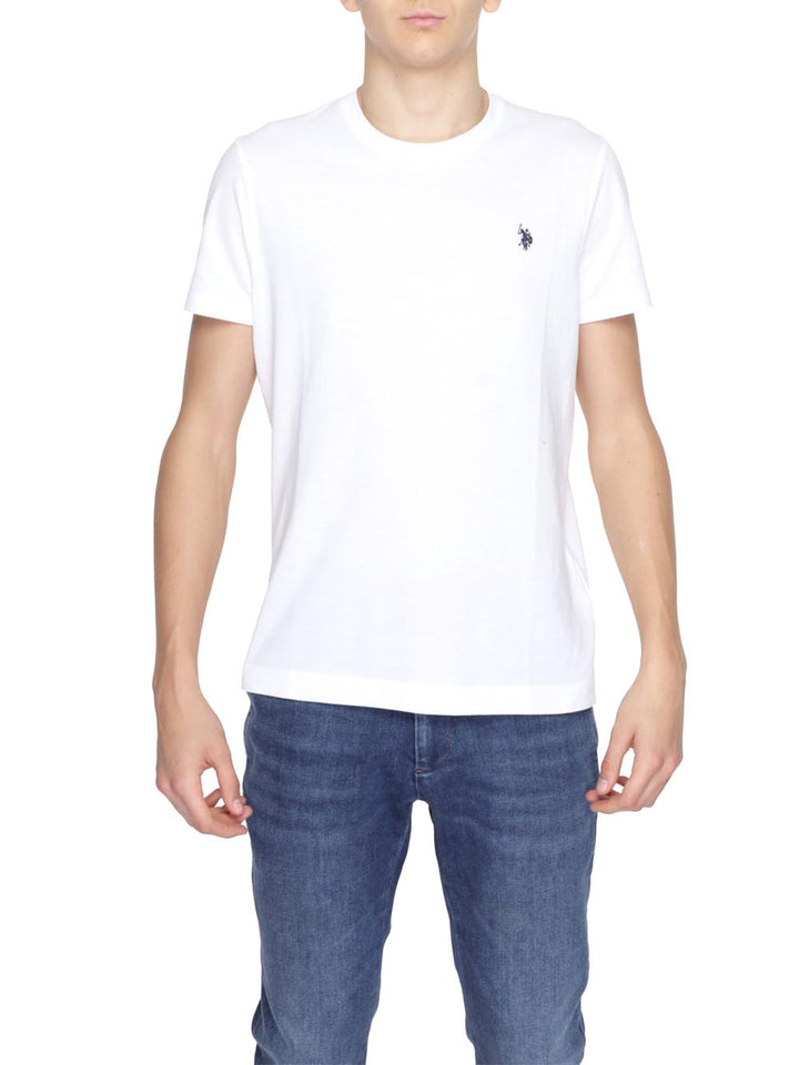 U.S. Polo Assn. T-shirt Uomo Mick 67578 53565 Bianco