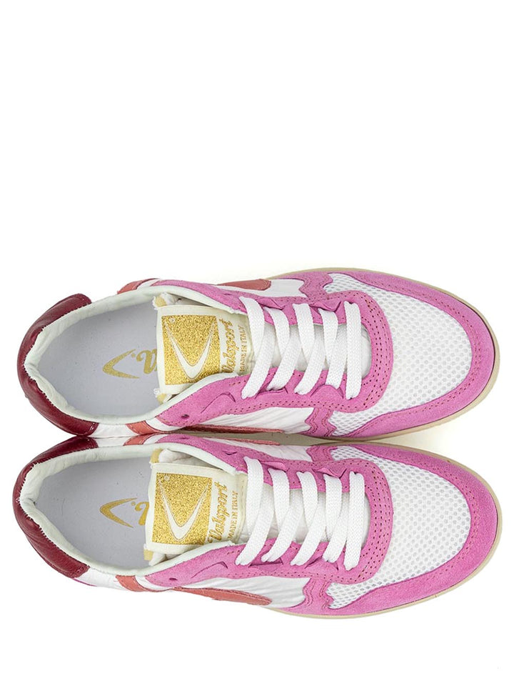 Valsport Sneakers Donna Super Nylon Mesh Vs2437w Bianco/rosa