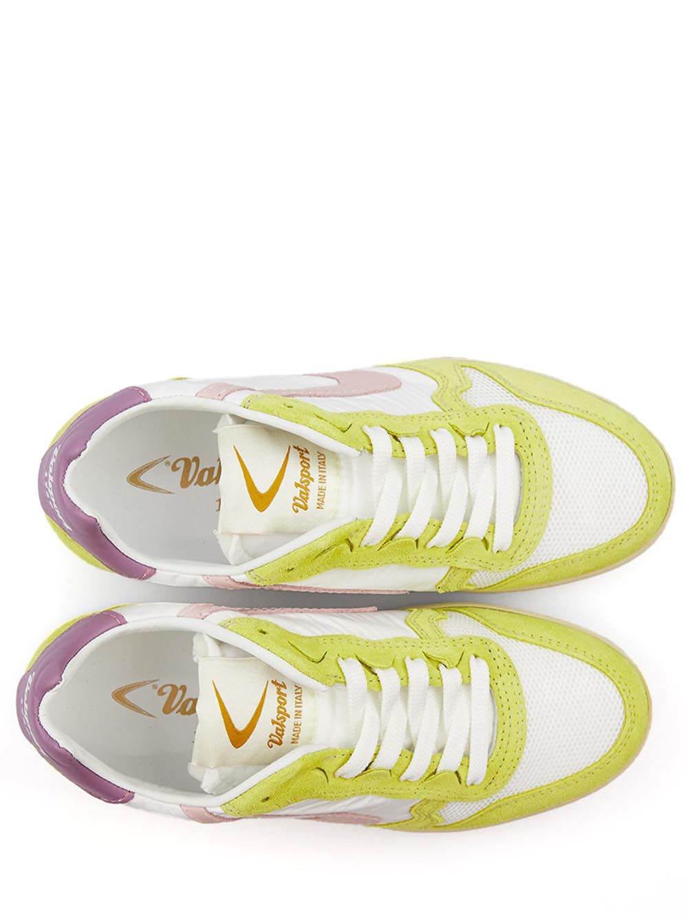 Valsport Sneakers Donna Super Nylon Mesh Vs2437w Giallo/rosa