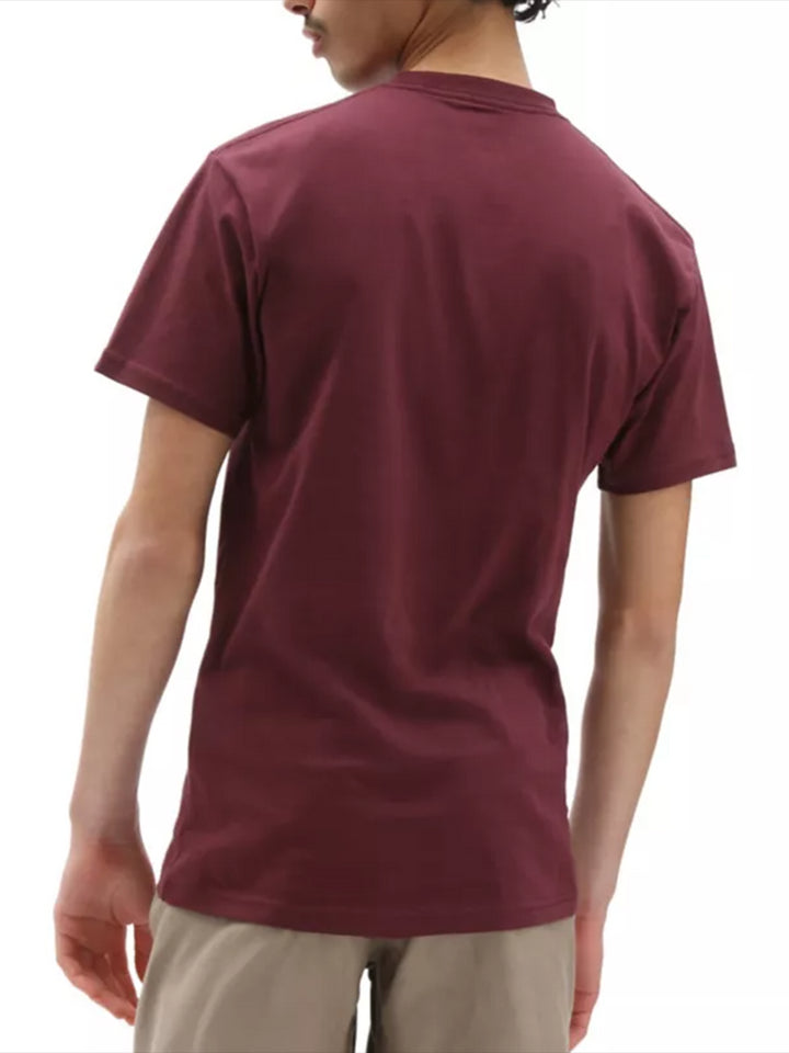 Vans T-shirt Uomo Bordeaux