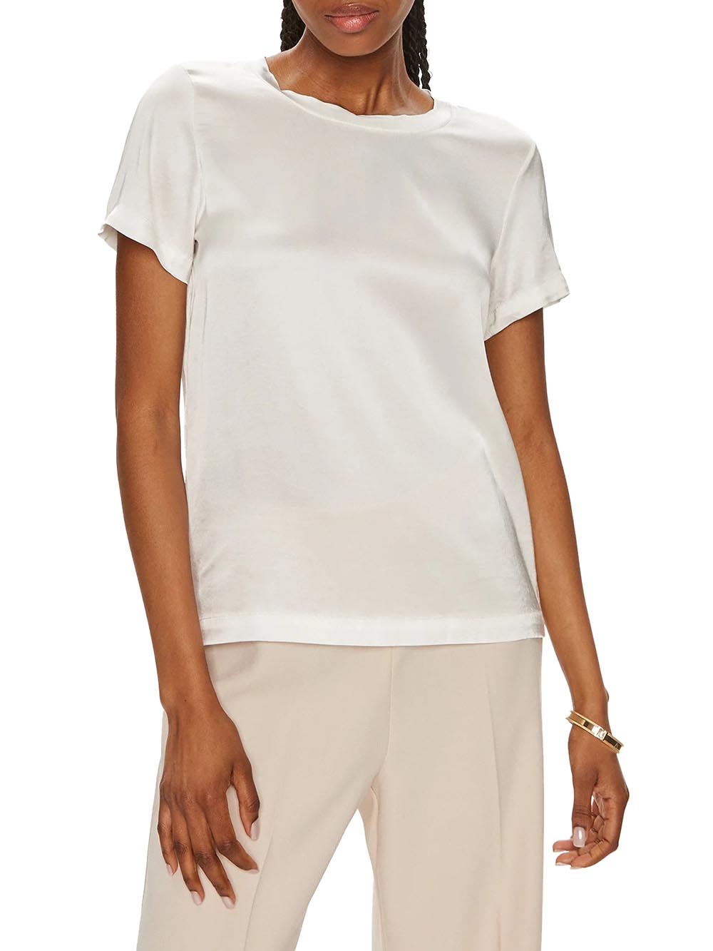 Vicolo T-shirt Donna Tb0040 Bianco