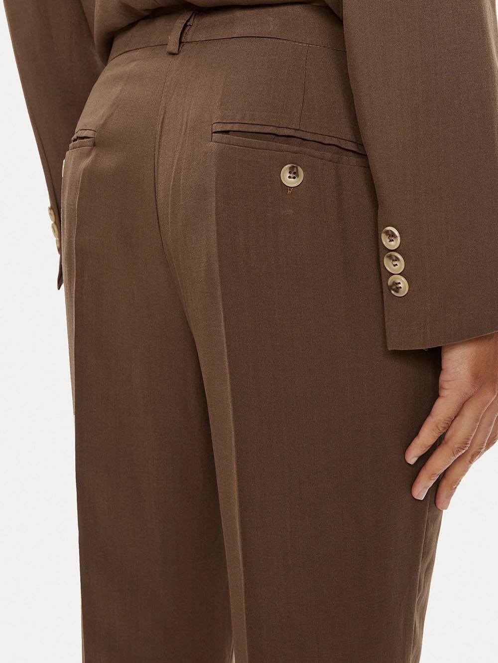 Vicolo Pantalone Donna Tb1564 Marrone