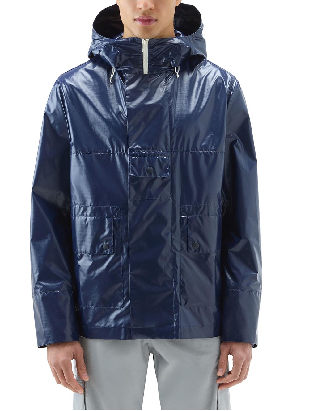 Woolrich Giubbino Uomo Cfwoou0887mrut3674 Blu