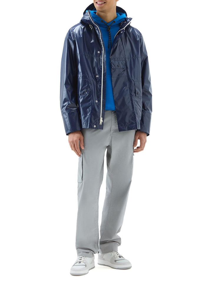 Woolrich Giubbino Uomo Cfwoou0887mrut3674 Blu