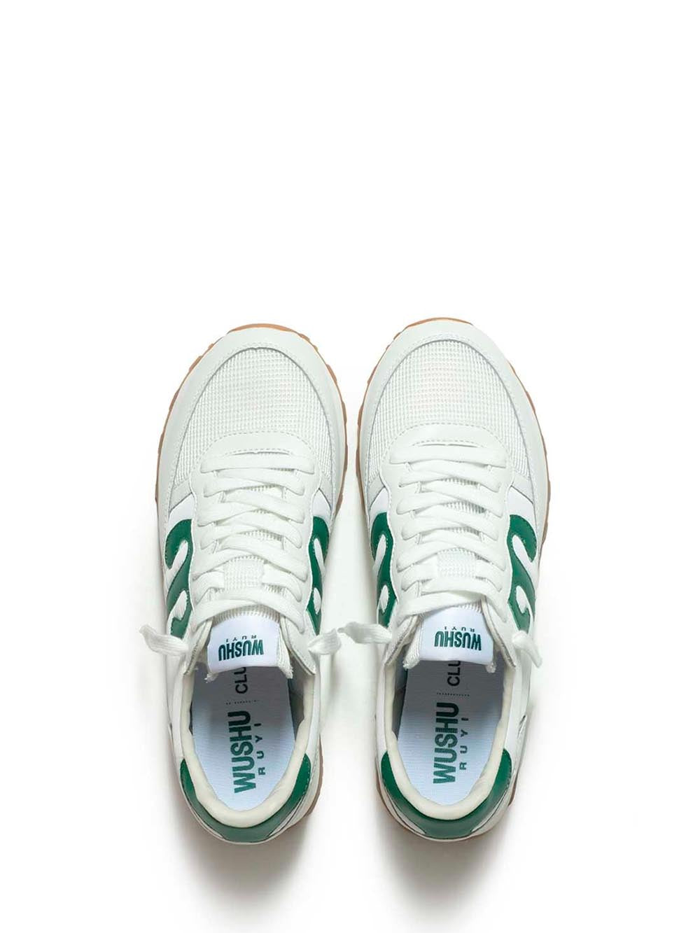 Wushu Ruyi Sneakers Donna Club Bianco/verde