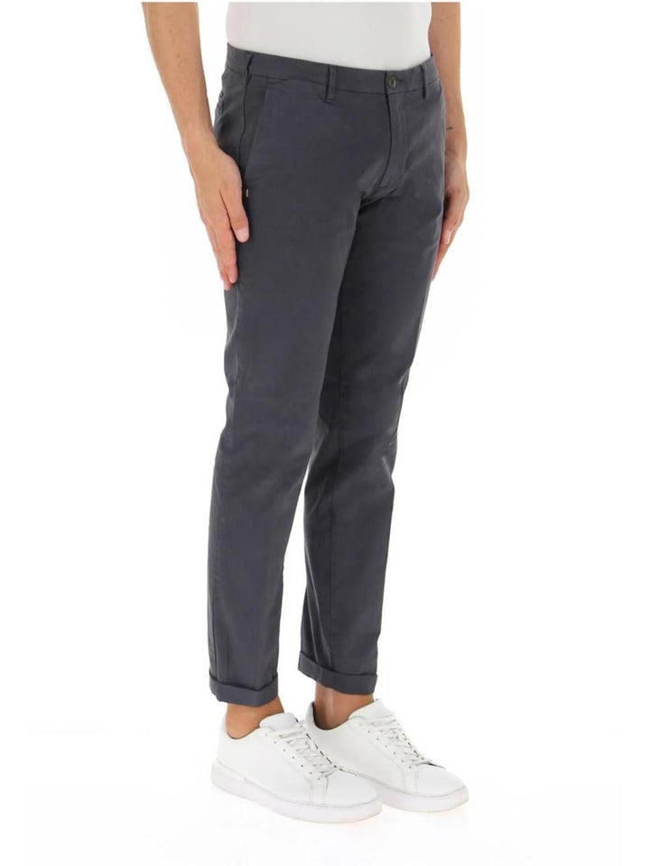 40Weft Pantalone Uomo Lenny 028938 Grigio scuro