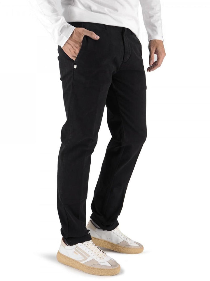 40Weft Pantalone Uomo Lenny 028939 Nero