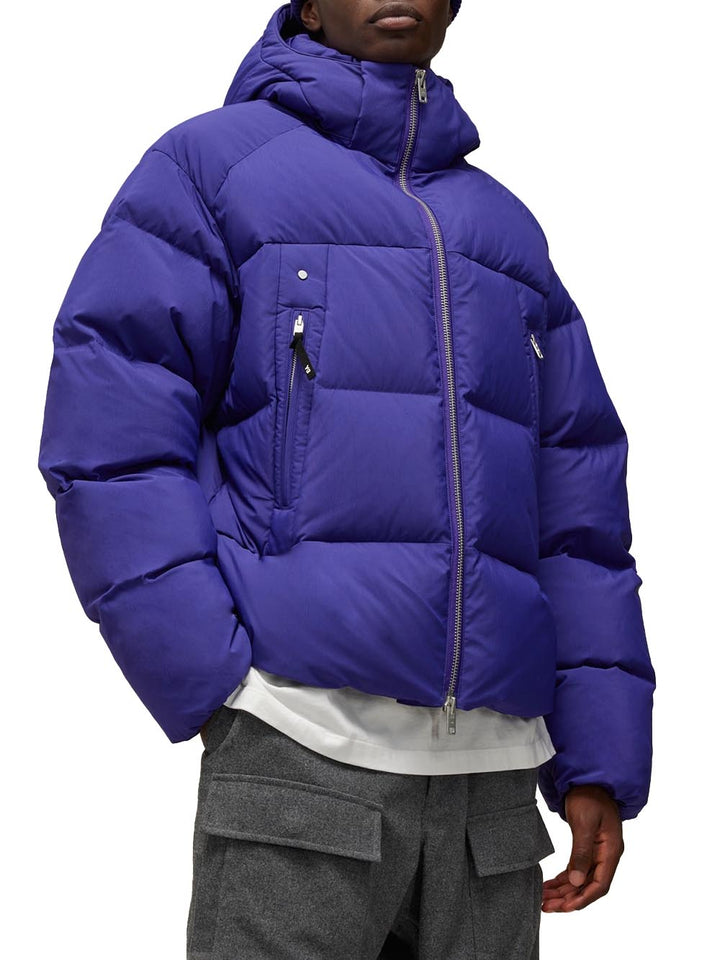 Adidas Giubbino Uomo Y-3 Puffer Jacket Viola