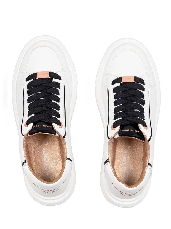 Alexander Smith Sneaker Donna EcO-Greenwich Woman AebaegW-7694 Bianco/nero